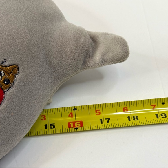 18” Pound Puppy Gray Stuffed Plushy 1985 Vintage - Picture 9 of 11